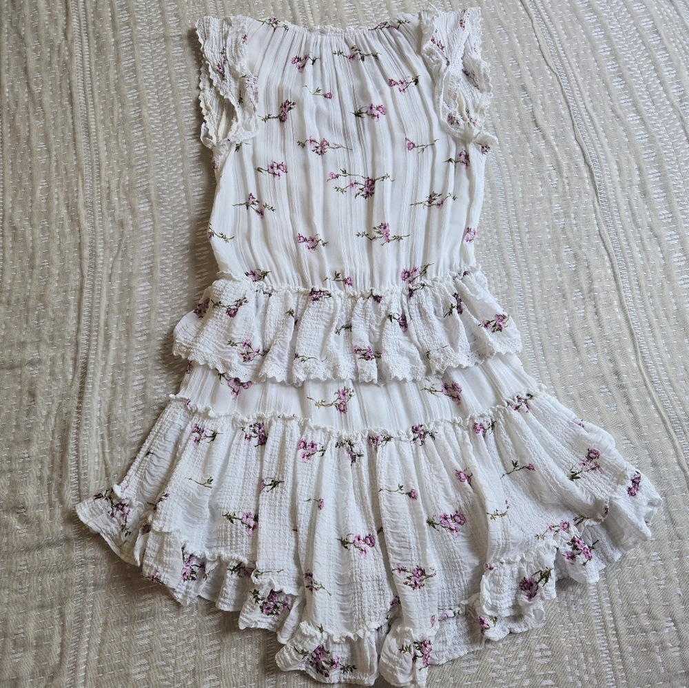 Floral Ruffled Dress - Picture 5 of 6